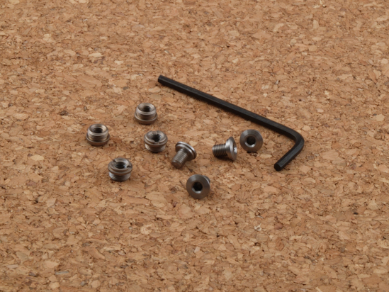 Picture of HD-318 Slim Line screw and bushing set, S/S