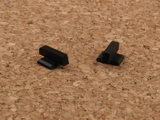 Picture of Plain Black Front Sight for Novak dovetails