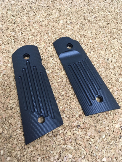 Picture of HD-308-TS Carry Groove Grips for Compact 1911s - Square Bottom - Thumb Scoop