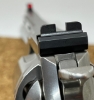 Picture of HD-030 Black Serrated Snake Sights Set - .200" tall front