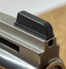 Picture of HD-030 Black Serrated Snake Sights Set - .200" tall front